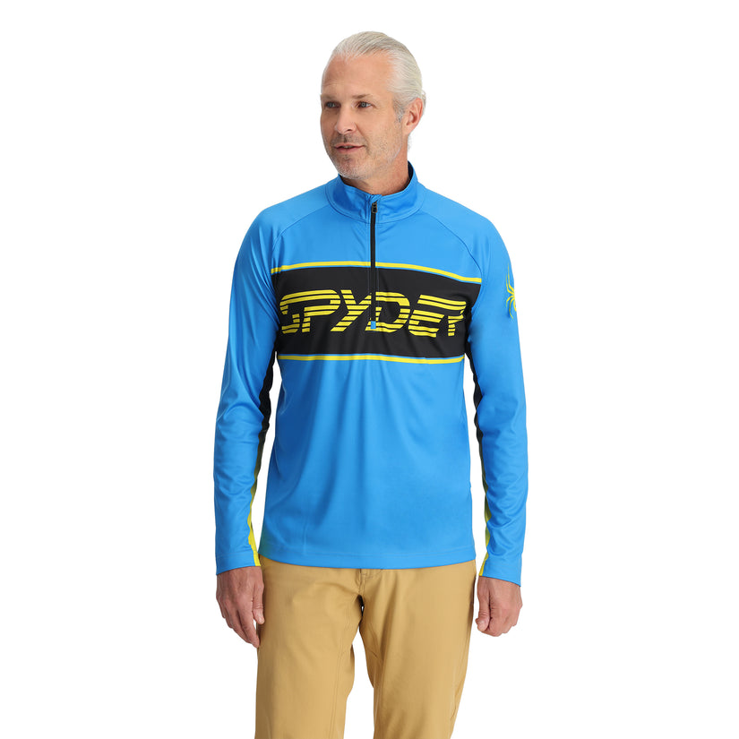 Mens Paramount Half Zip - Aether Blue