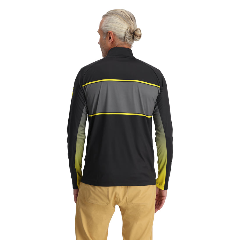 Mens Paramount Half Zip - Acid Yellow