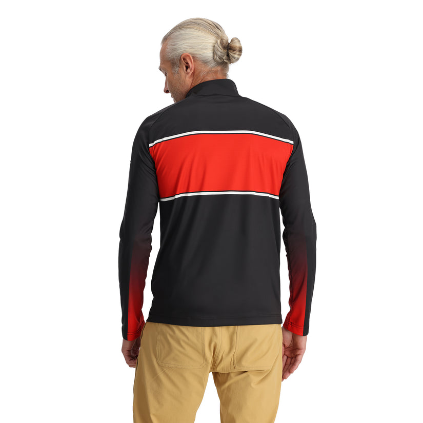 Mens Paramount Half Zip - Volcano