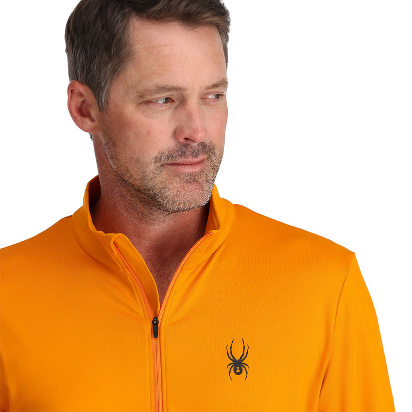 Mens Prospect Half Zip - Saffron