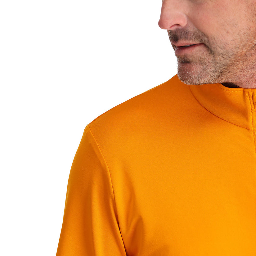 Mens Prospect Half Zip - Saffron