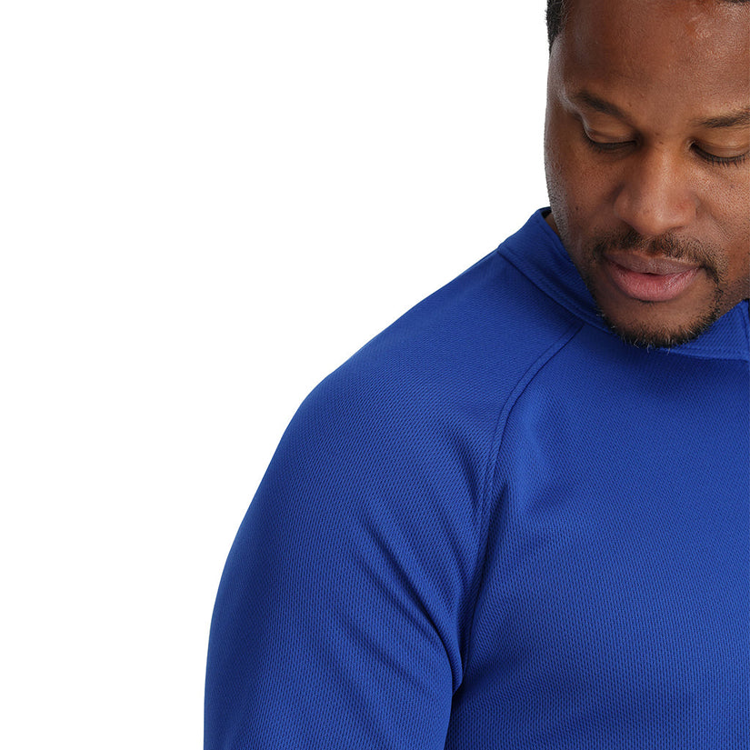 Mens Turner Half Zip - Electric Blue