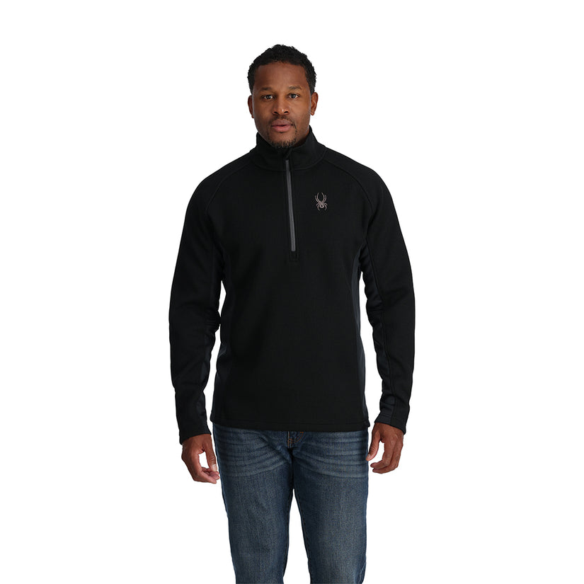 Mens Outbound Half Zip - Black