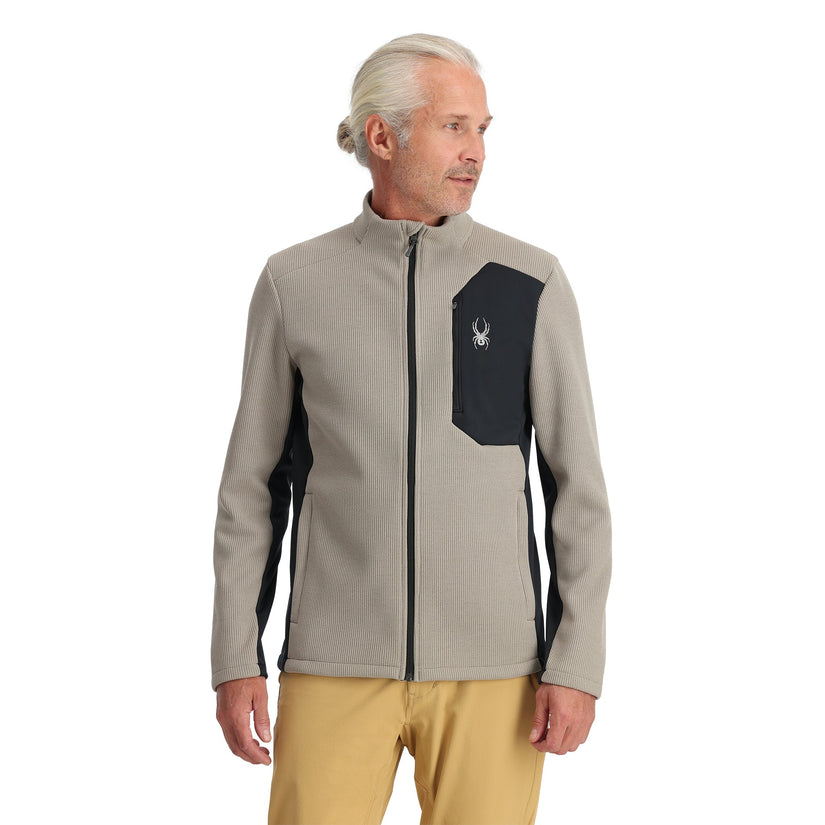 Mens Bandit Full Zip - Concrete