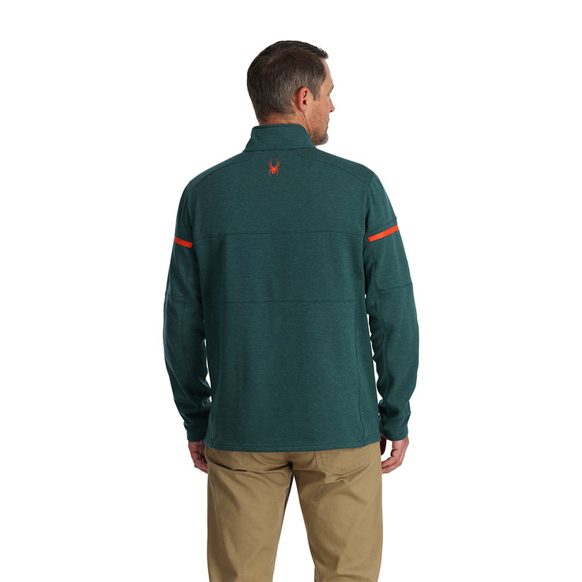 Mens Speed Fleece Full Zip - Cypress Green