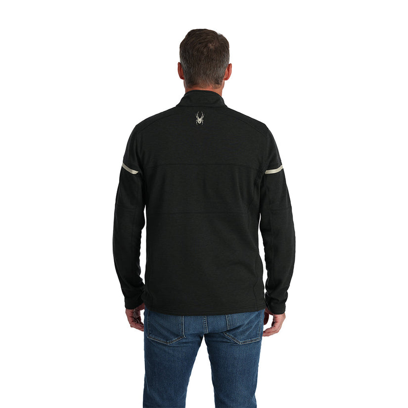 Mens Speed Fleece Half Zip - Black