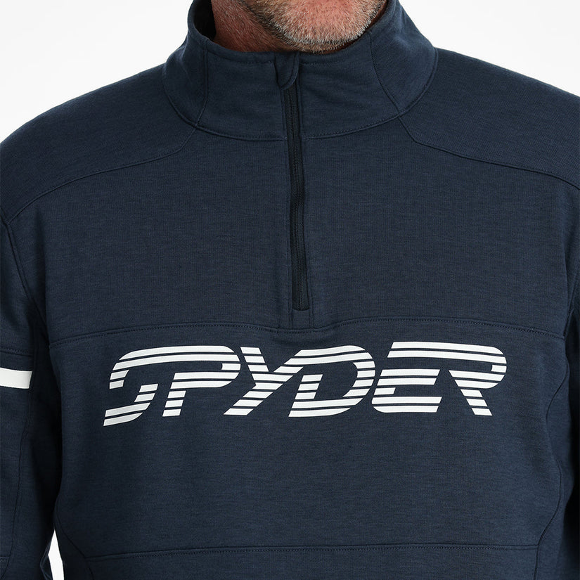 Mens Speed Fleece Half Zip - True Navy