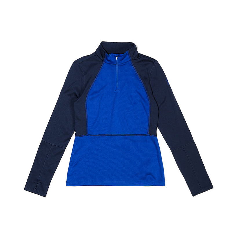 Womens Charger 1/2 Zip - Electric Blue