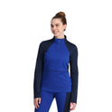 Womens Charger 1/2 Zip - Electric Blue