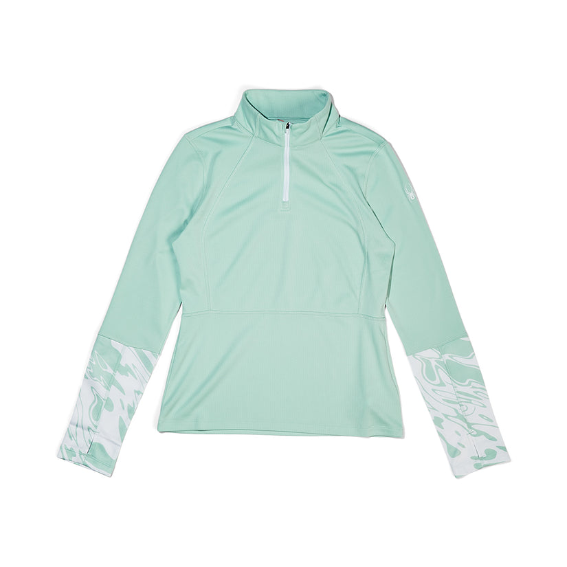 Womens Charger 1/2 Zip - Wintergreen