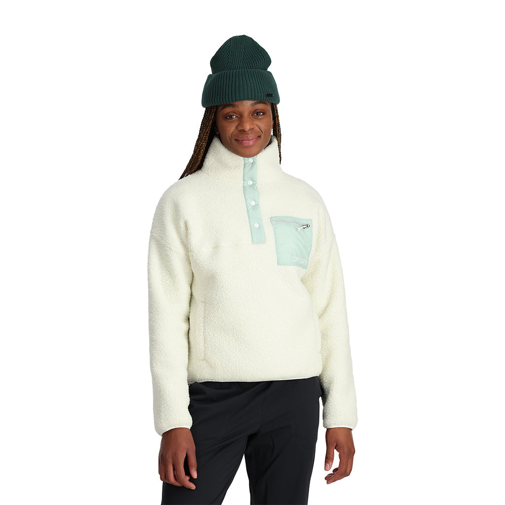 Womens Cloud Pullover - Snow