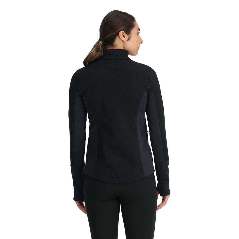 Womens Bandita Full Zip - Black