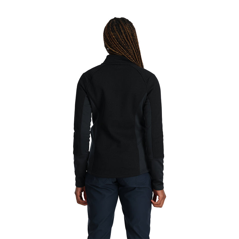 Womens Bandita Full Zip - Black