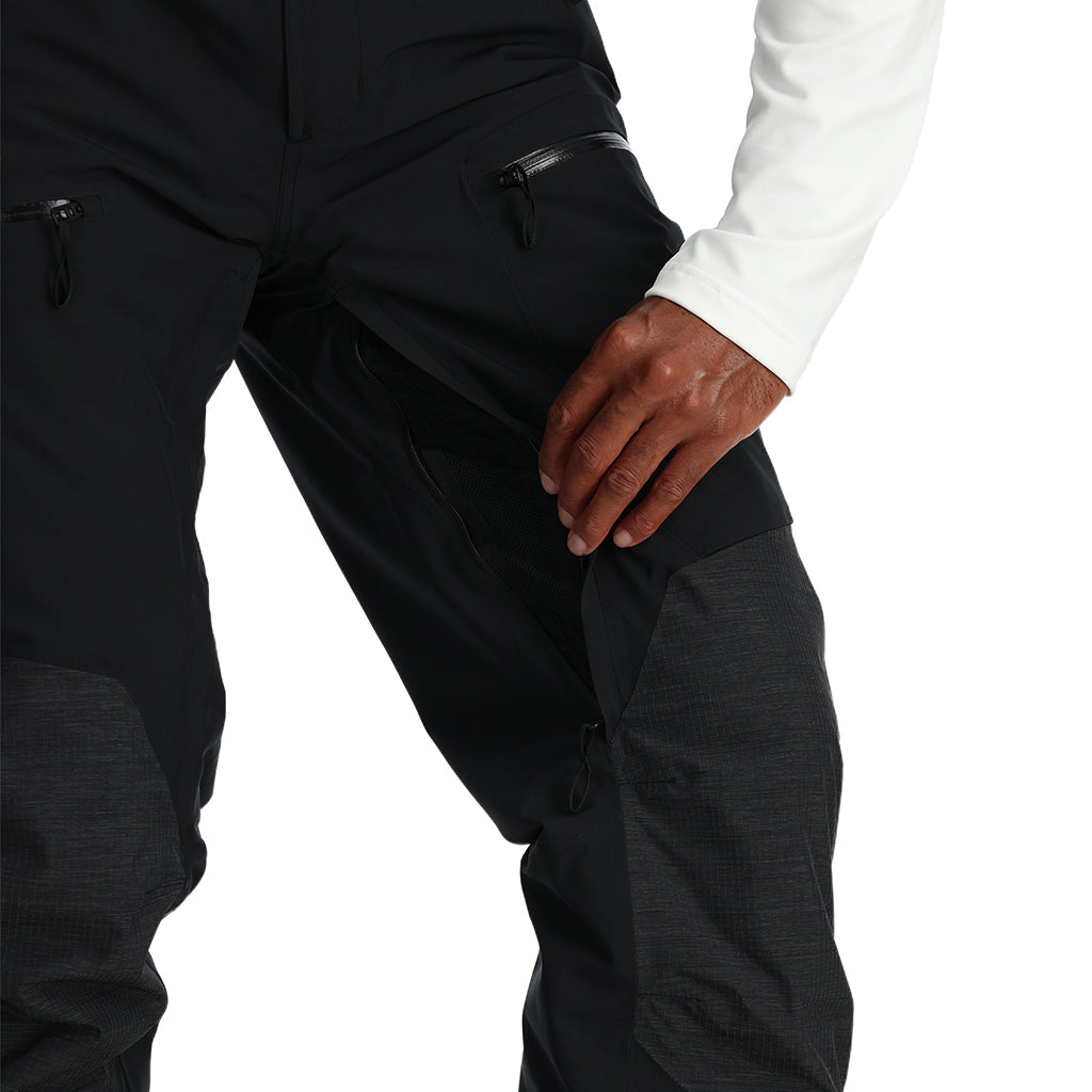 Spyder Men's Propulsion Pants – Black Citrus - Free Style Sport