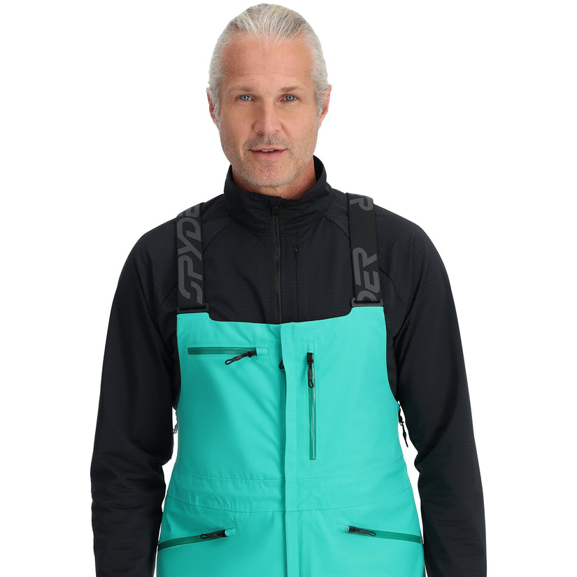 Mens Sanction Bib - Teal Green