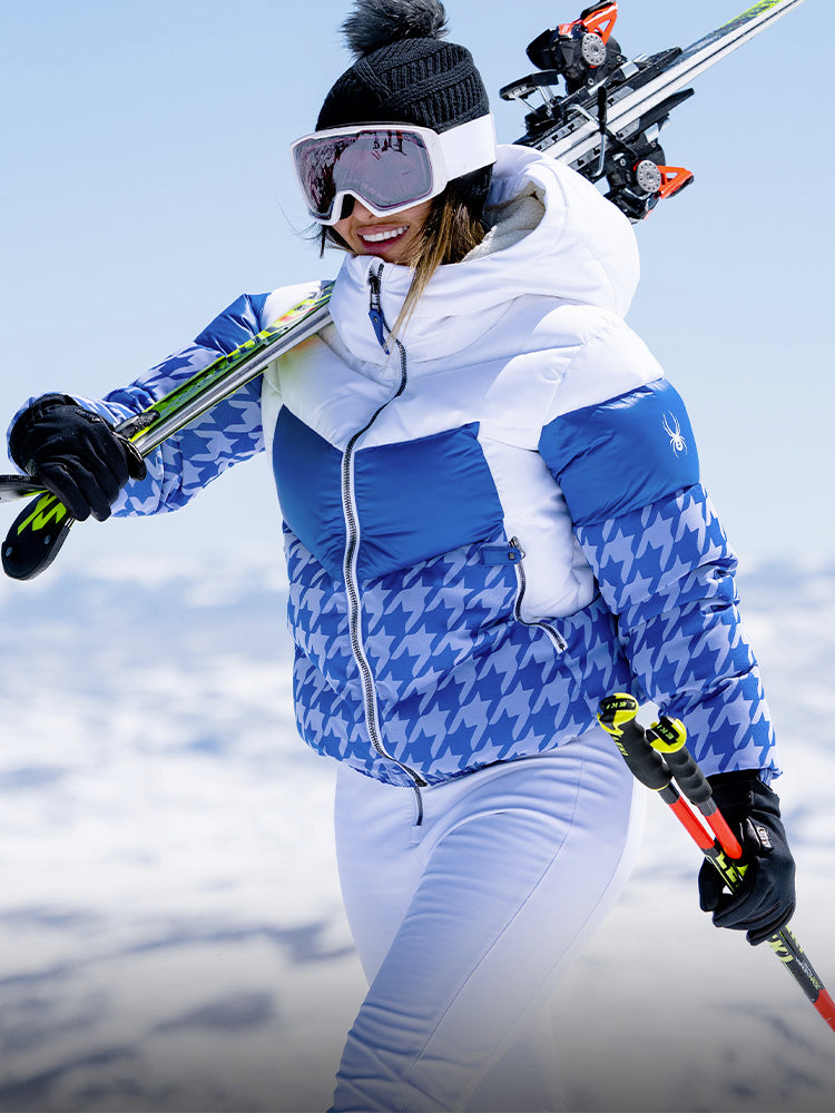 Pro Light Performance Salopette - Navy Blue, Women's Ski Clothes